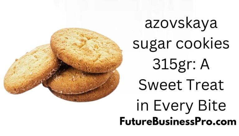 azovskaya sugar cookies 315gr